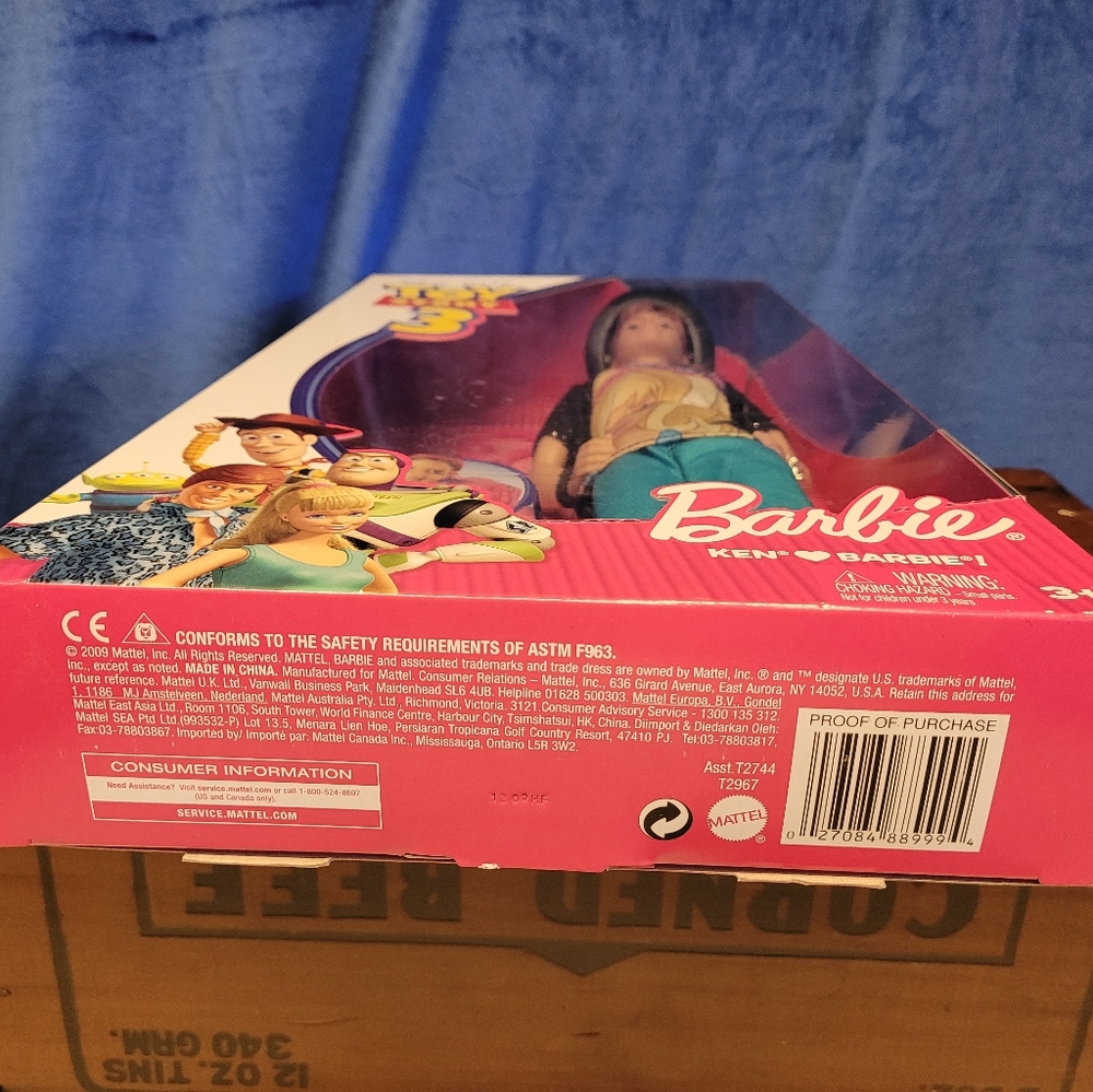 2009 Disney Pixar Toy Story 3 Ken ♡ Barbie Doll - Picture 6 of 8